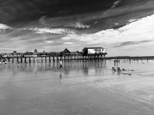 PIER AT OLD ORCHARD BEACH, MAINE